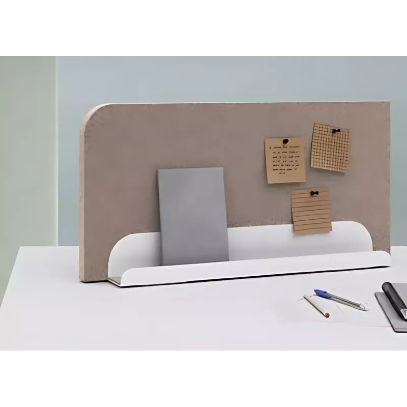 Panneau écran acoustique pour bureau avec support goulotte So Segovia