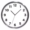 Horloge extérieur 35cm - coloris gris métal