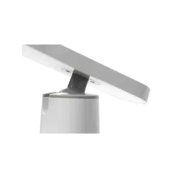 Lampe de bureau LED sans fil - 2h30 d'autonomie - coloris blanc