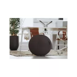 Ballon ergonomique revêtement tissu - coloris noir