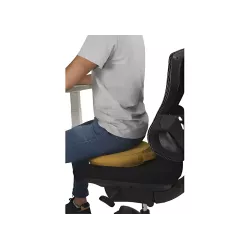 Coussin d'assise ergonomique - coloris jaune