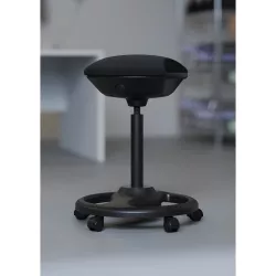 Tabouret ergonomique sur roulettes ROLLY