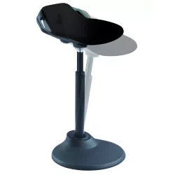 Tabouret ergonomique noir FLEXY