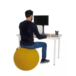 Ballon ergonomique ERGOBALL jaune safran