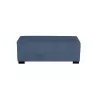 Pouf 2 places bleu denim