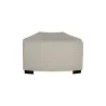 Pouf angulaire 1 place beige sahara