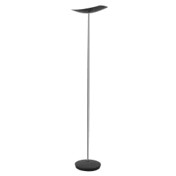 Lampadaire LED design noir