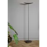 Lampadaire LED design noir