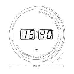 Horloge digitale LED