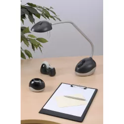 Lampe de bureau noire LEDX