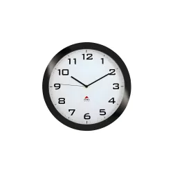 Horloge murale silencieuse couleur noire