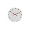 Horloge murale bois blanc