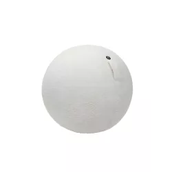 Ballon ergonomique ERGOBALL bouclette blanc