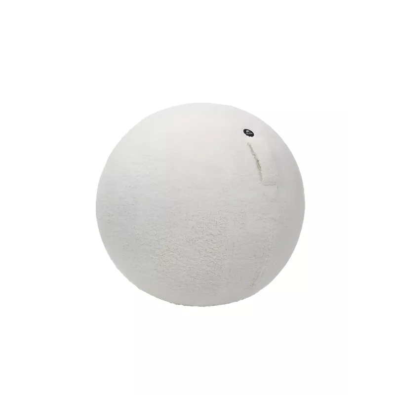 Ballon ergonomique ERGOBALL bouclette blanc