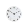 Grande horloge murale bois blanc