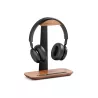 Support de casque - bois et aluminium