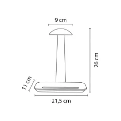 Support de casque - bois et aluminium